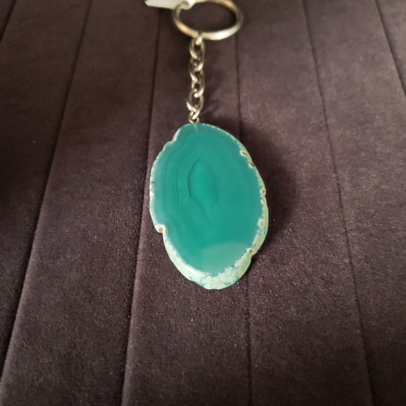 Agate Slice Key Chains - Picture 5 of 11